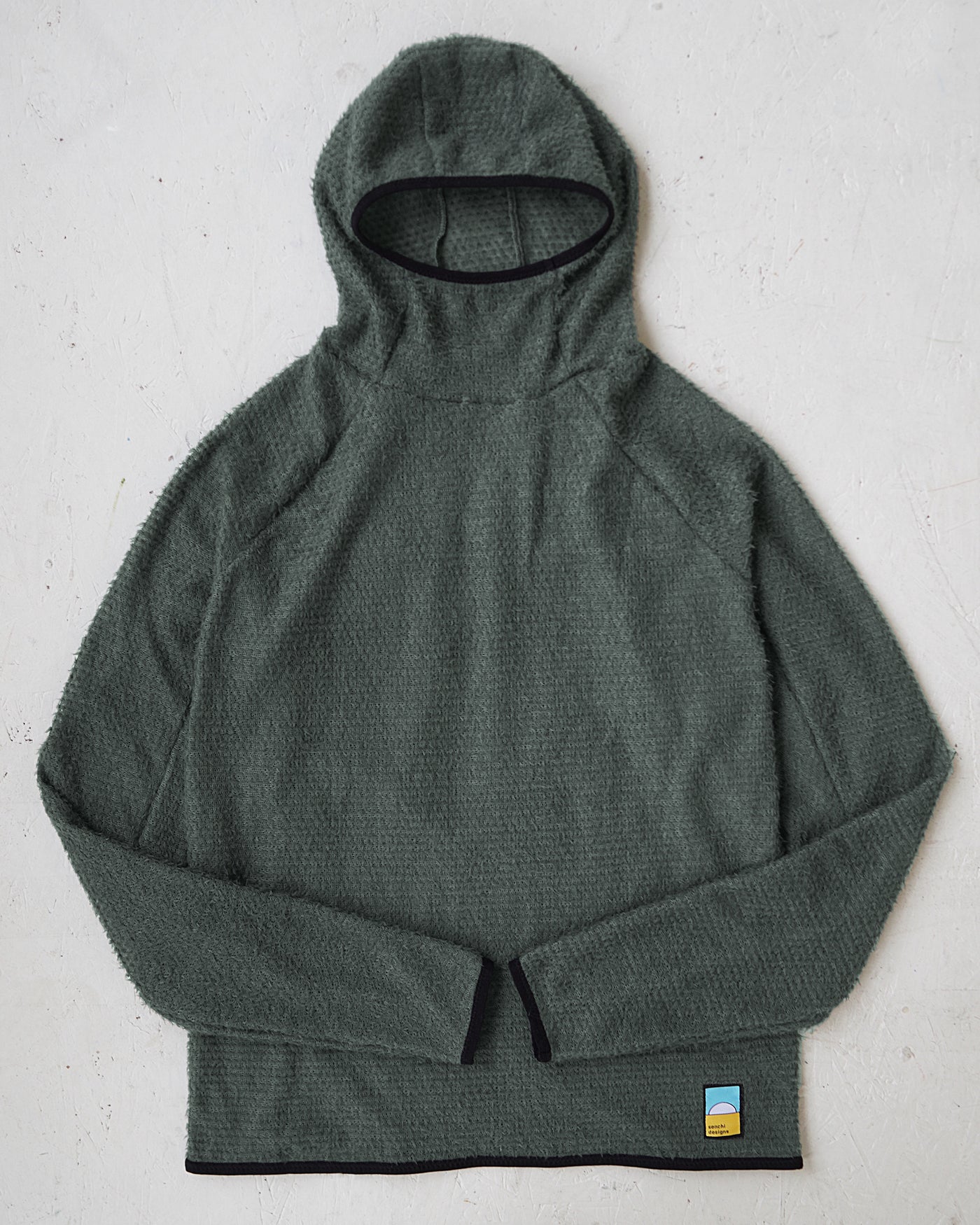 Microgrid fleece online hoodie