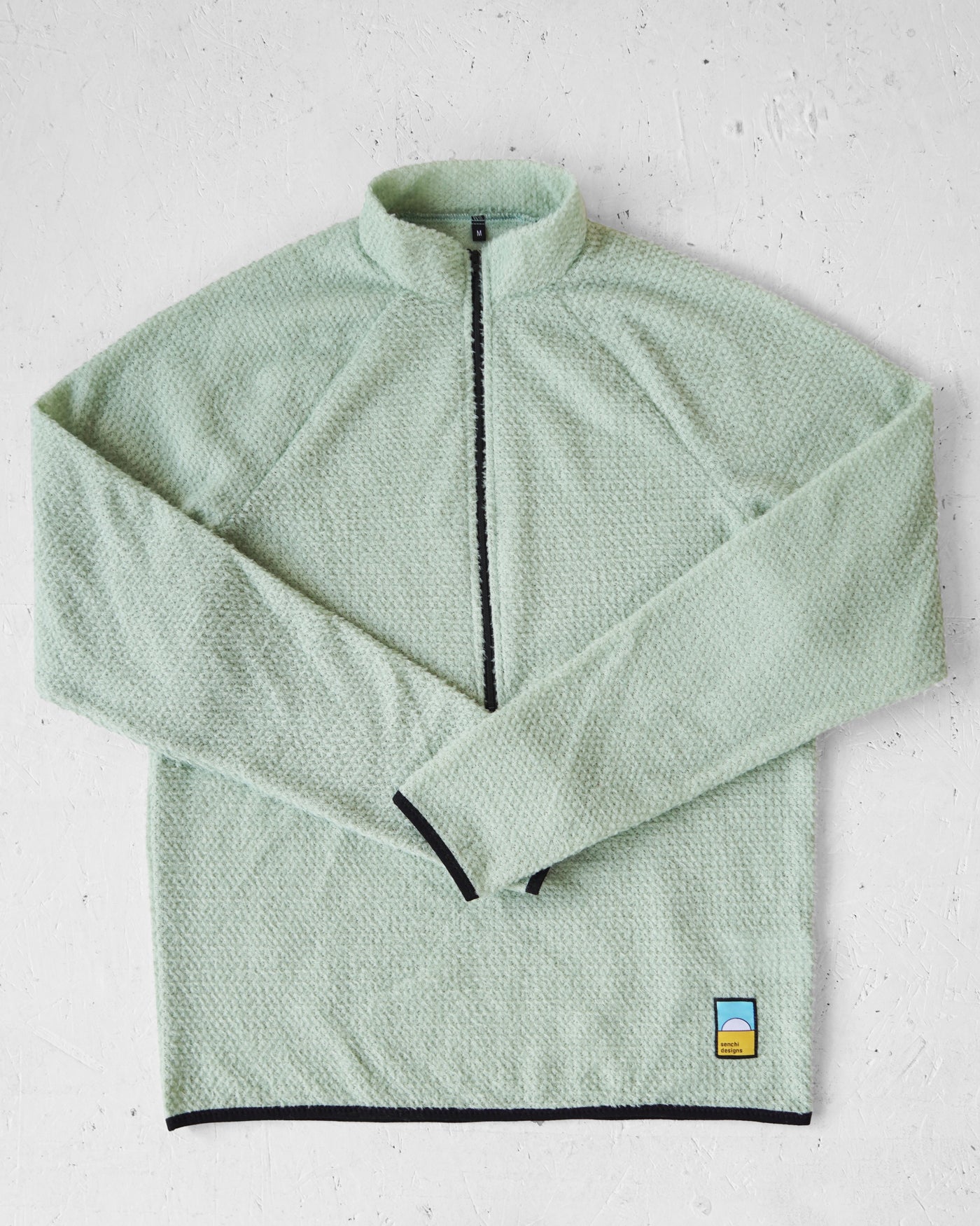 Alpha 90 Crewneck w/ Half Zip