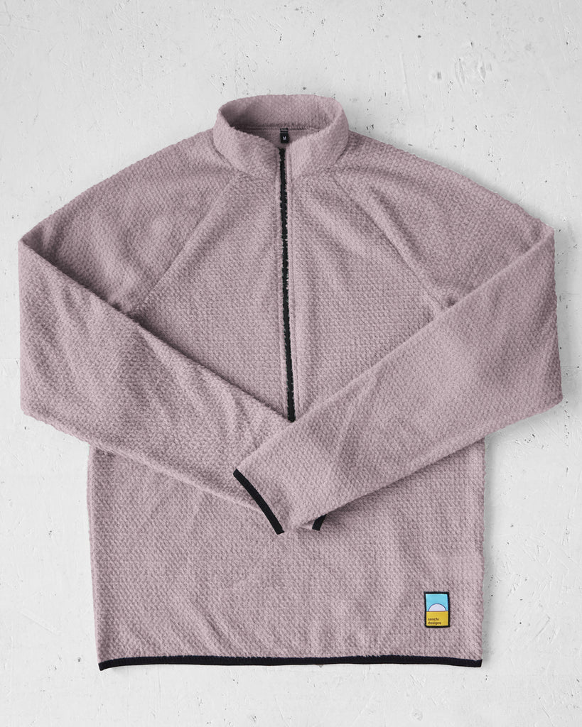 Alpha 90 Crewneck w/ Half Zip